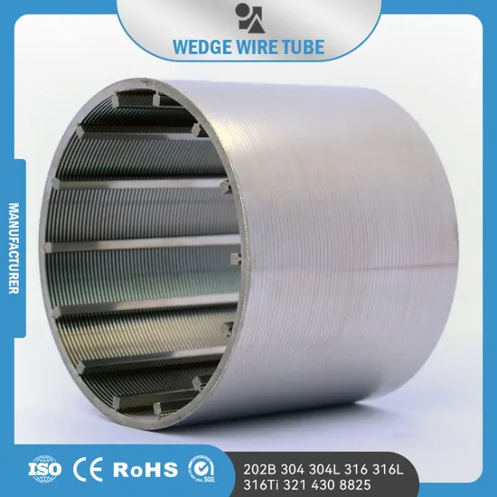 304 Stainless Steel Wedge Wire /Johnson Wires for Industry Filtering and Screening
